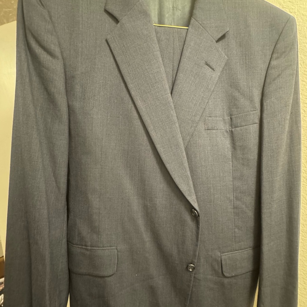 Men's Classic Blue/Gray Suit
